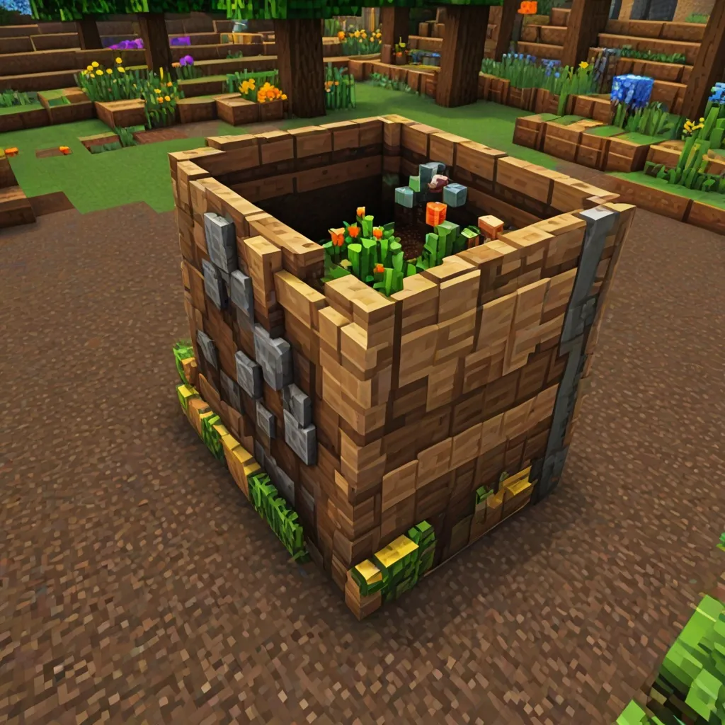 Jak zrobić kompostownik w Minecraft?