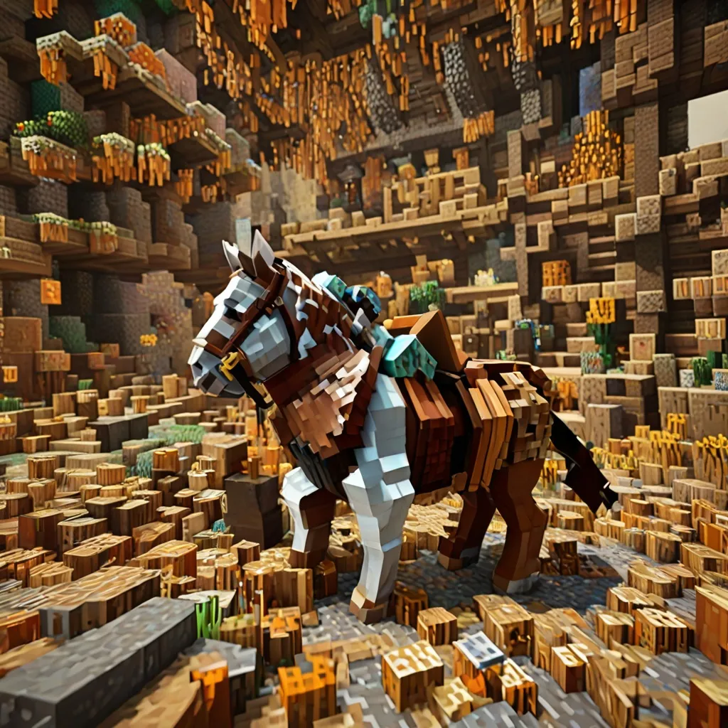 Jak zrobić siodło w Minecraft?