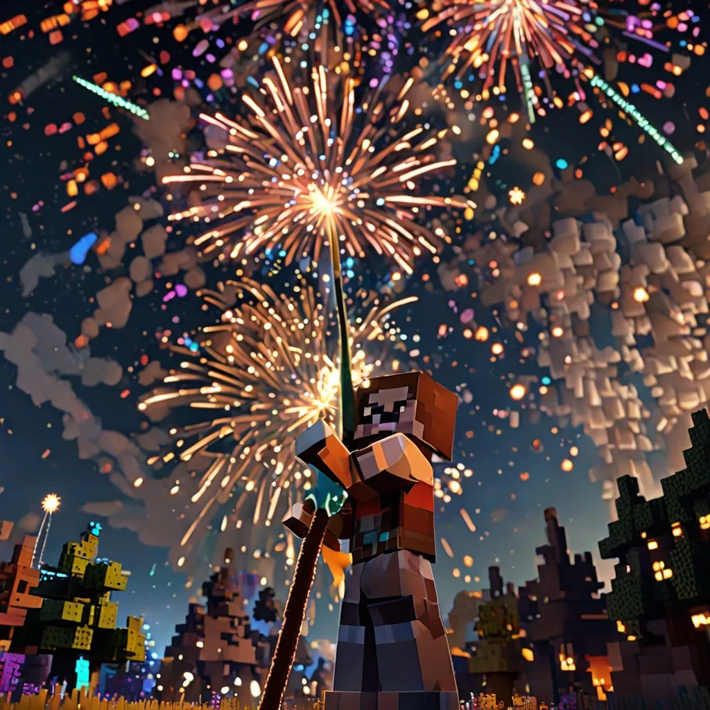 Jak zrobić fajerwerki w Minecraft?